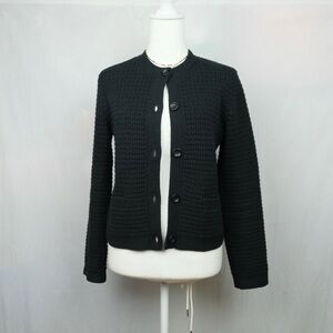 Uniqlo Women's Black Textured Blazer